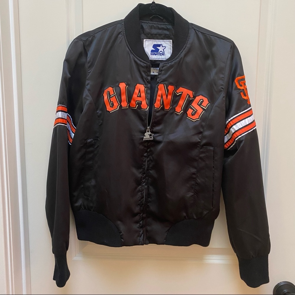 San Francisco Giants Women’s Starter Bomber Jacket Size M